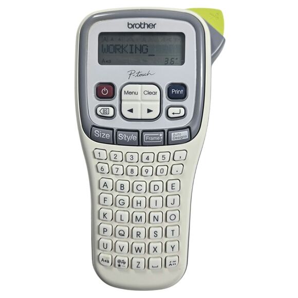 Brother P-Touch Model PT-H100 Hand held Battery Label Maker - Picture 2 of 6